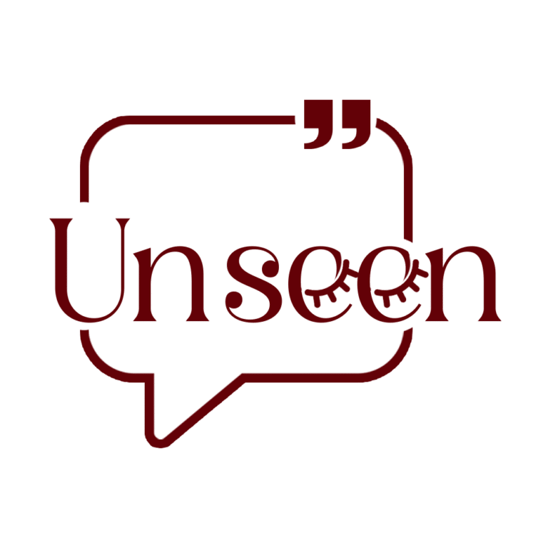 unseen maroon logo png